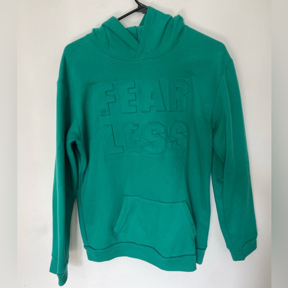 Embossed FEARLESS Kids Hoodie